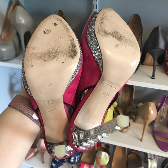 Miu miu swarovski crystal heels - Picture 7 of 7